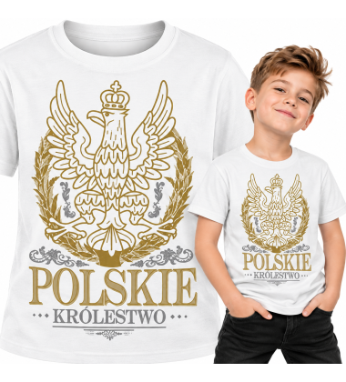 KOSZULKA DZIECIĘCA Patriotyczna  POLSKIE KRÓLESTWO